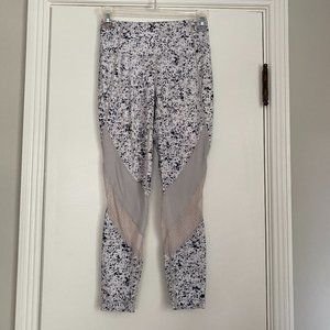 Athleta Women's Sandstone Salutation 7/8 Tight Mesh Size XS Extra Small